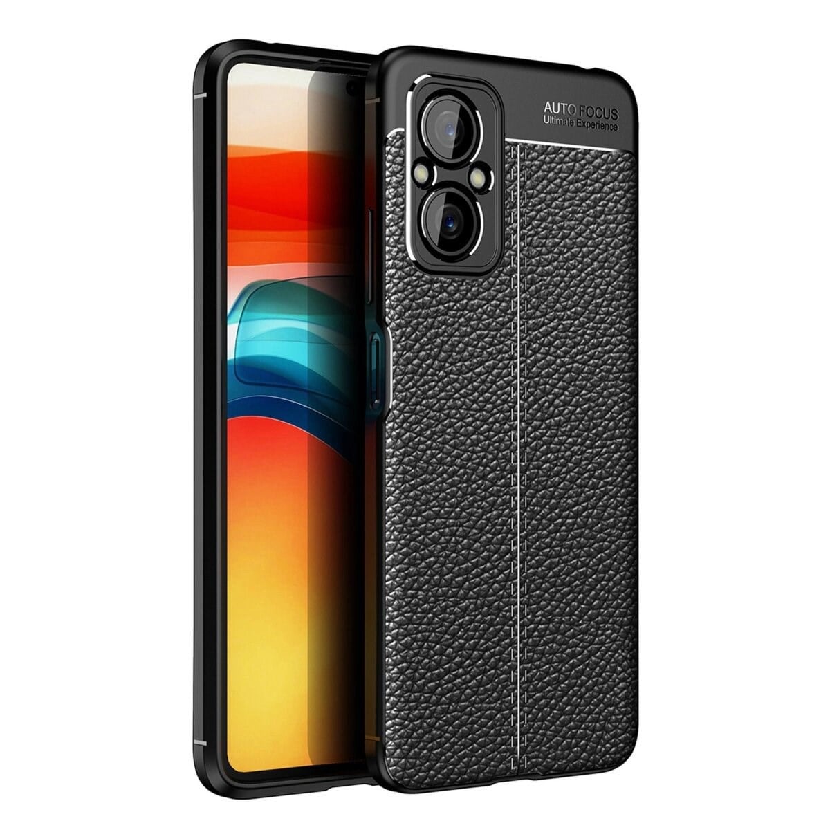 Xiaomi Poco M5 Kılıf Auto Focus Kapak - Siyah