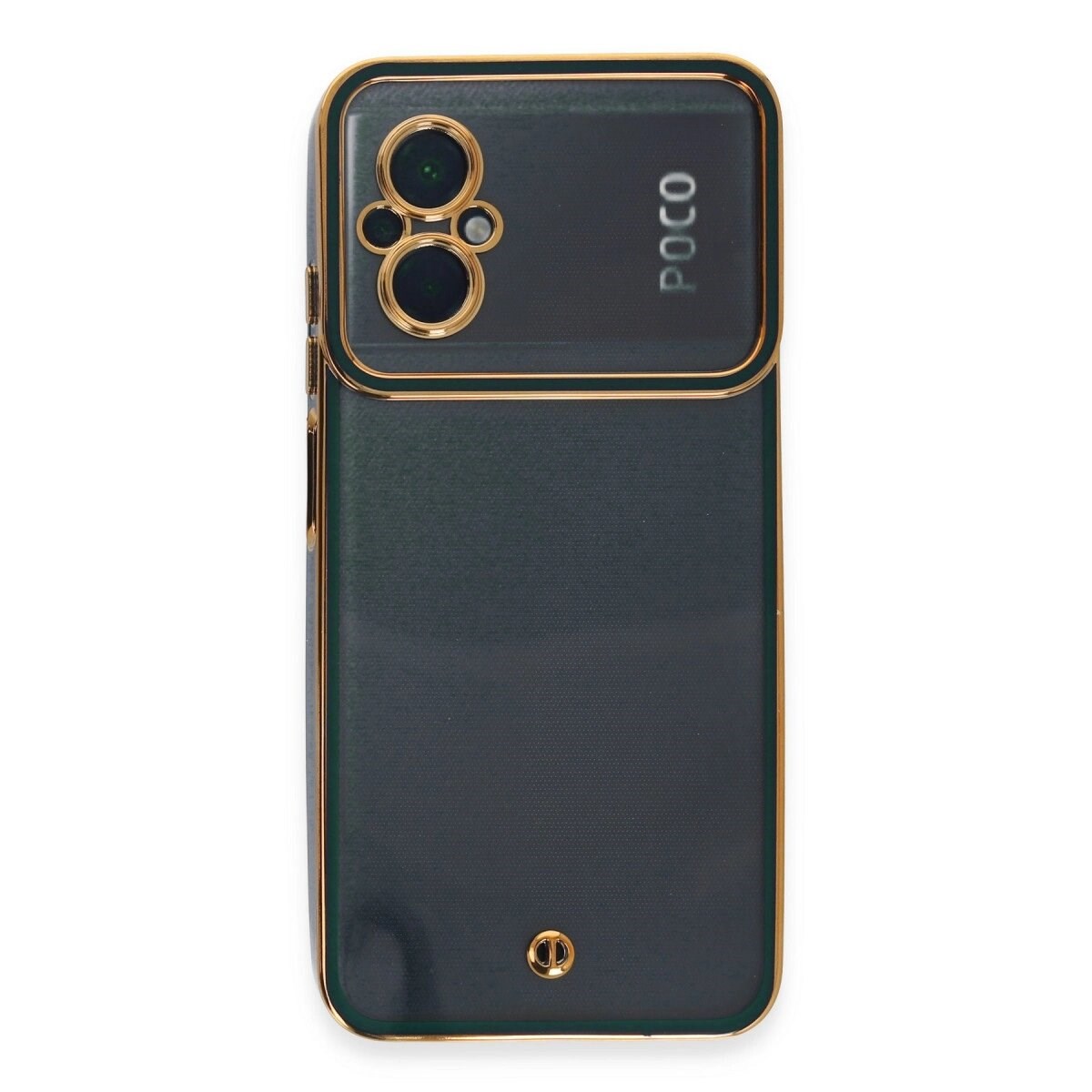 Xiaomi Poco M5 Kılıf Liva Lens Silikon - Yeşil