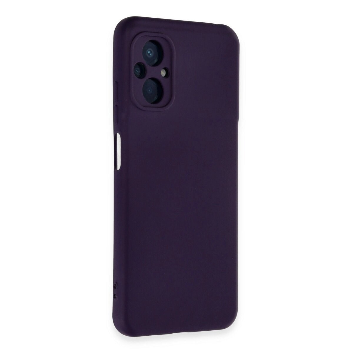 Xiaomi Poco M5 Kılıf Nano İçi Kadife Silikon - Mor