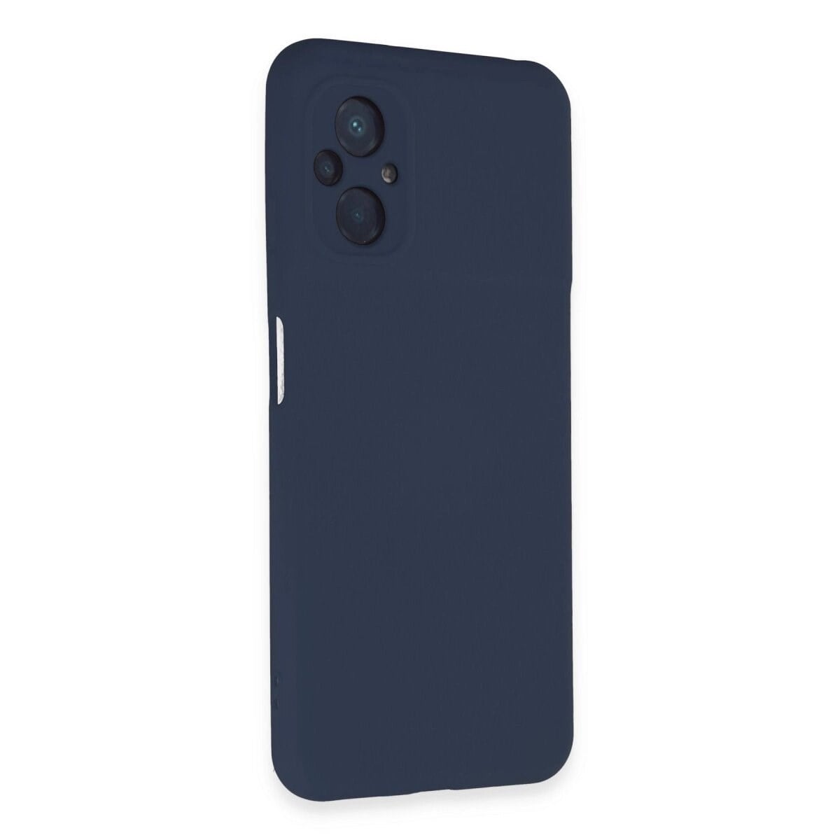 Xiaomi Poco M5 Kılıf Nano İçi Kadife Silikon - Lacivert