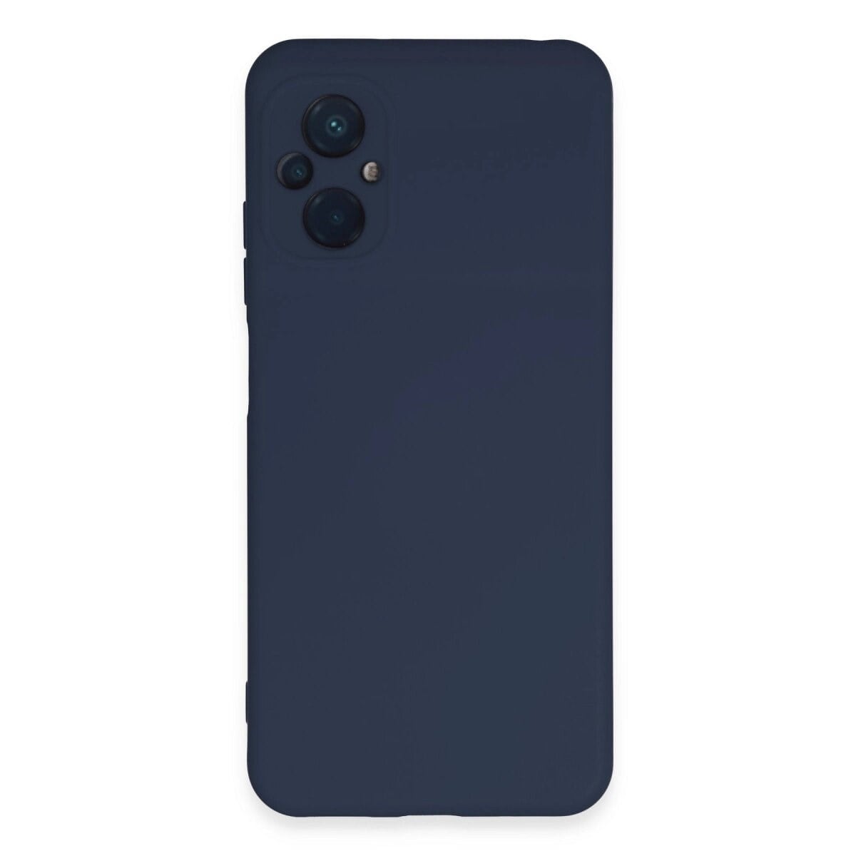 Xiaomi Poco M5 Kılıf Nano İçi Kadife Silikon - Lacivert