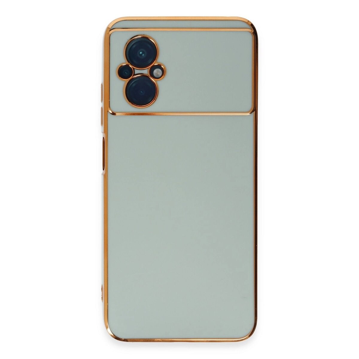 Xiaomi Poco M5 Kılıf Volet Silikon - Açık Yeşil