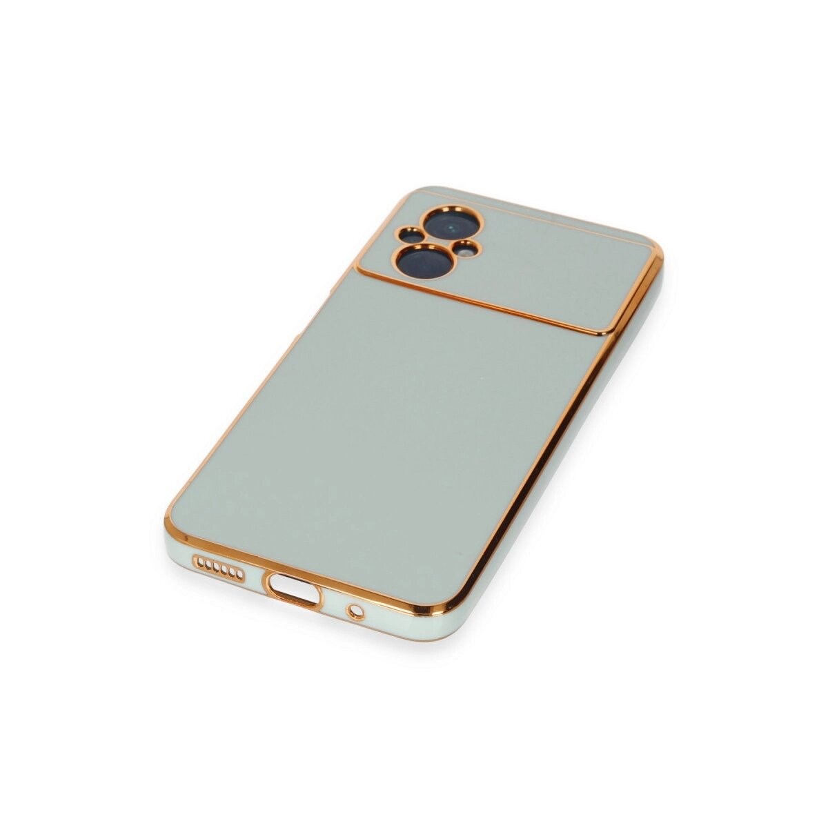 Xiaomi Poco M5 Kılıf Volet Silikon - Açık Yeşil