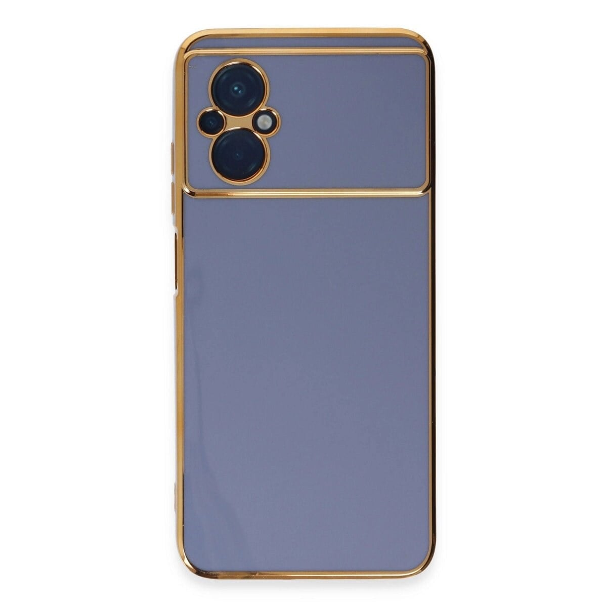 Xiaomi Poco M5 Kılıf Volet Silikon - Mavi