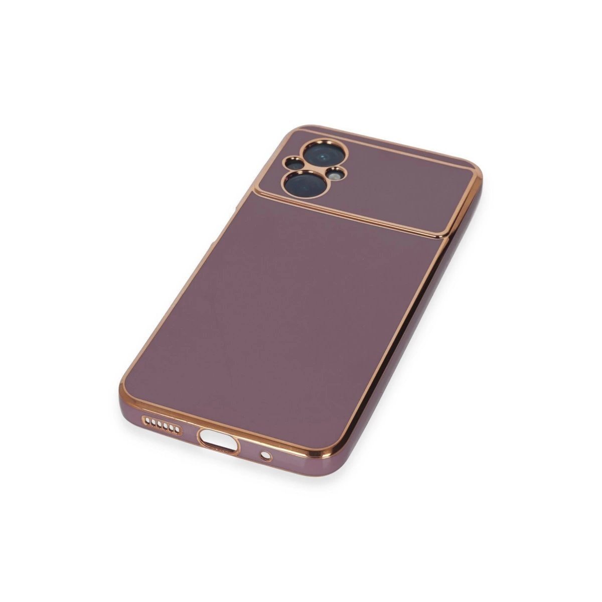 Xiaomi Poco M5 Kılıf Volet Silikon - Mor