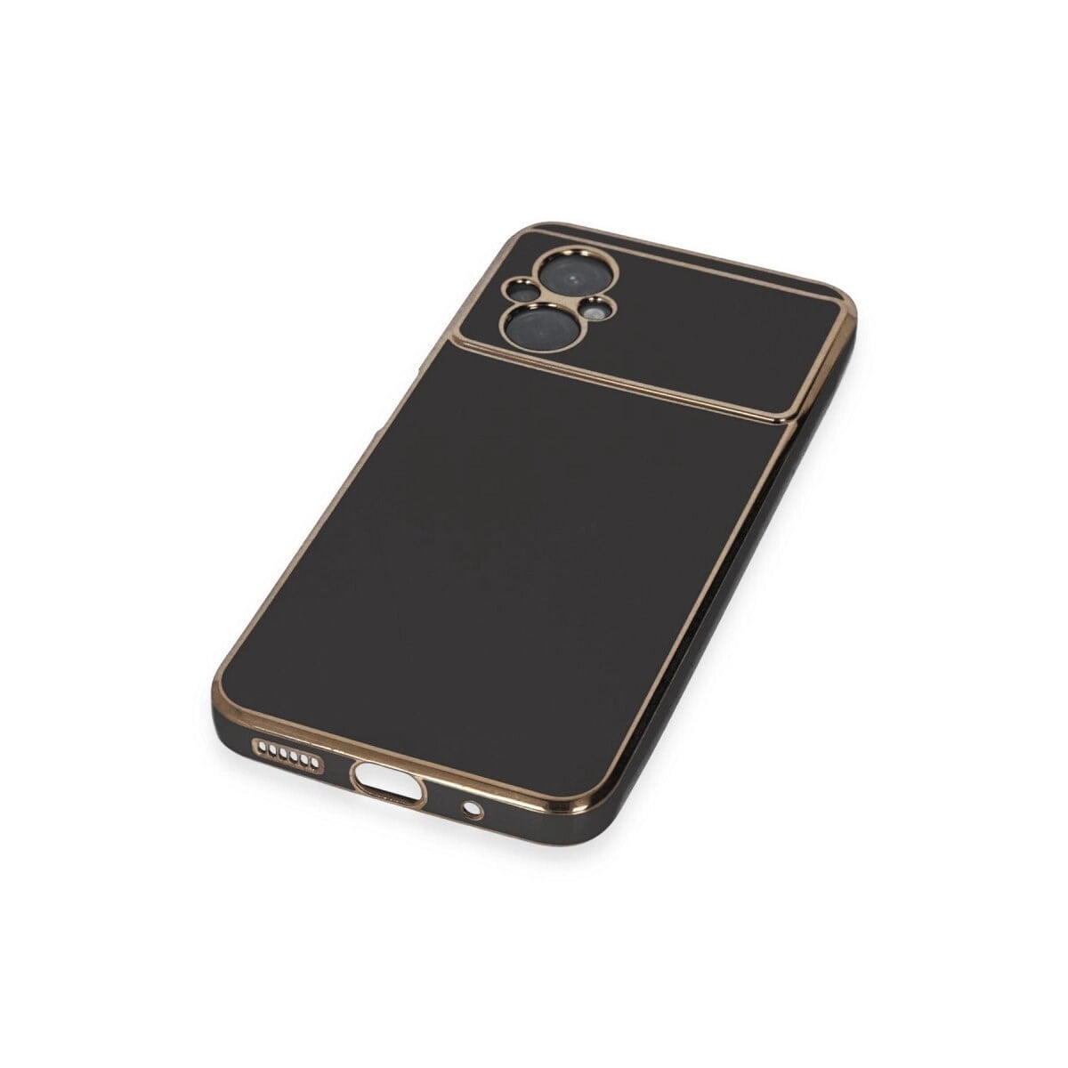 Xiaomi Poco M5 Kılıf Volet Silikon - Siyah
