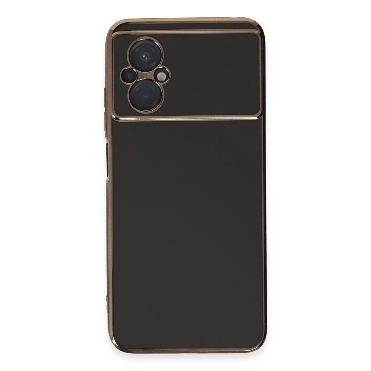 Xiaomi Poco M5 Kılıf Volet Silikon - Siyah