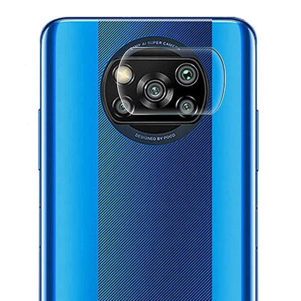 Xiaomi POCO X3  Tempered Cam Kamera Koruyucu-(1903)