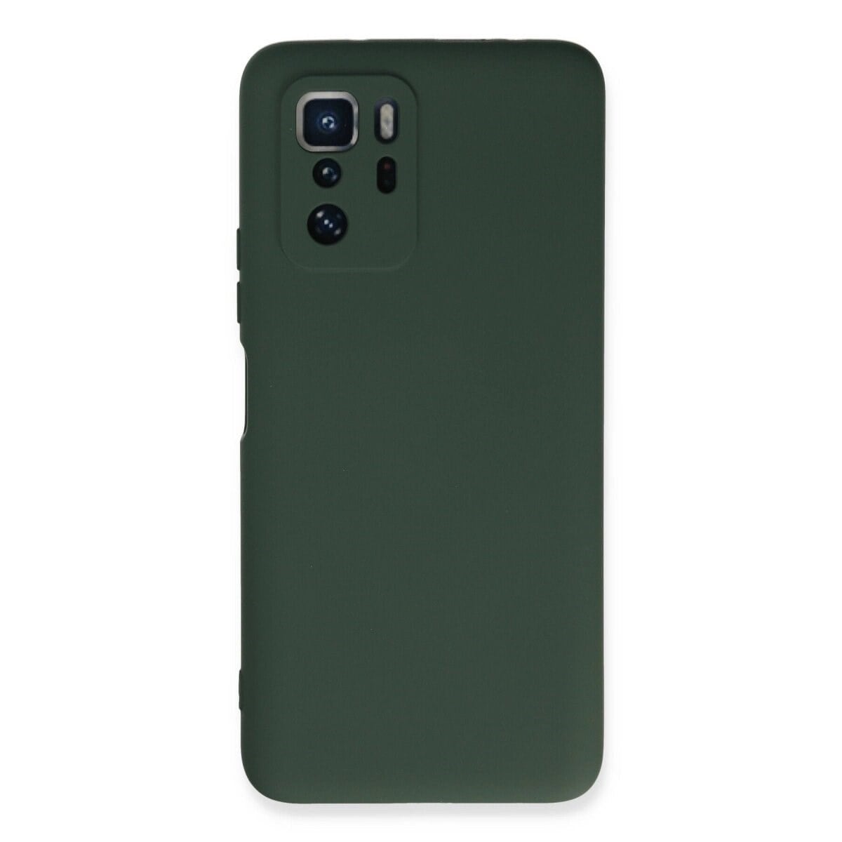 Xiaomi Poco X3 Gt Kılıf Nano İçi Kadife Silikon - Koyu Yeşil
