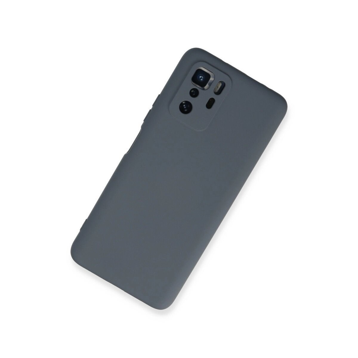 Xiaomi Poco X3 Gt Kılıf Nano İçi Kadife Silikon - Gri