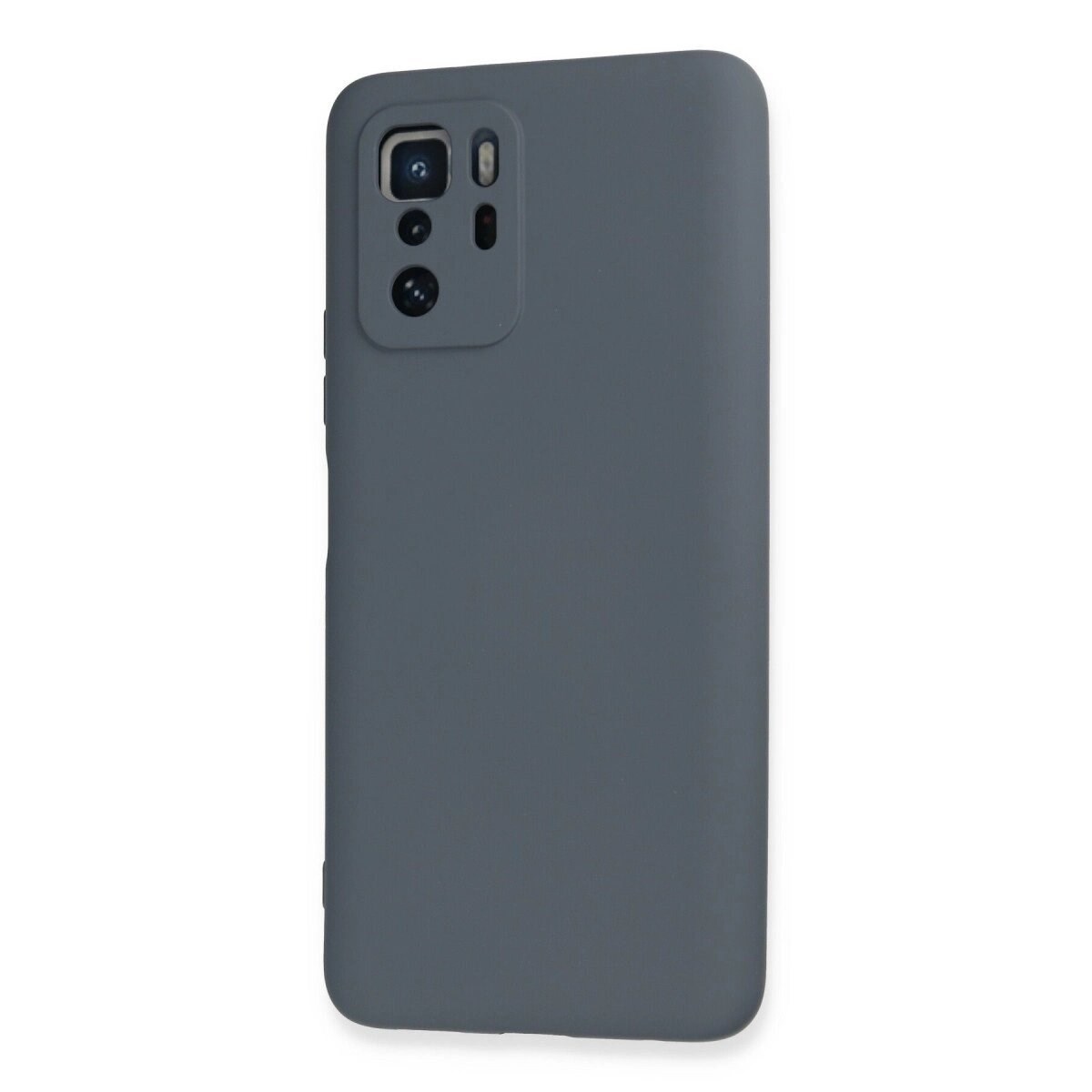Xiaomi Poco X3 Gt Kılıf Nano İçi Kadife Silikon - Gri