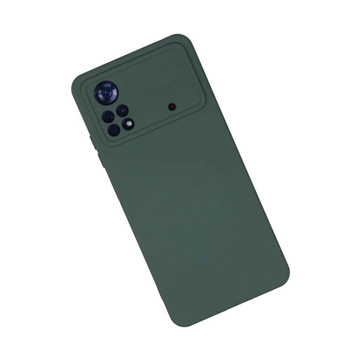 Xiaomi Poco X4 Pro 5g Kılıf Nano İçi Kadife Silikon - Koyu Yeşil