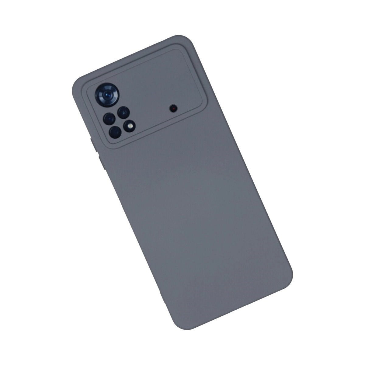 Xiaomi Poco X4 Pro 5g Kılıf Nano İçi Kadife Silikon - Gri