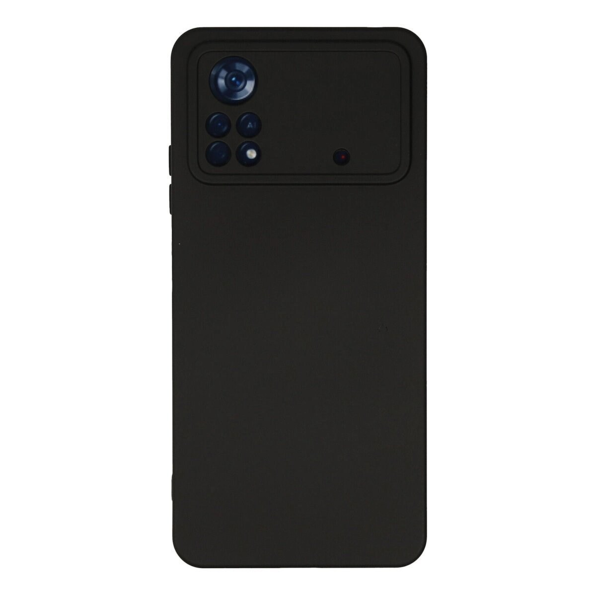 Xiaomi Poco X4 Pro 5g Kılıf Nano İçi Kadife Silikon - Siyah
