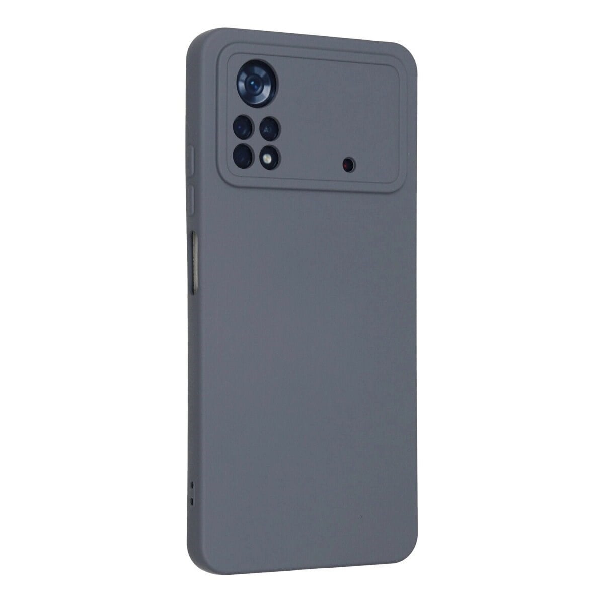 Xiaomi Poco X4 Pro 5g Kılıf Nano İçi Kadife Silikon - Gri