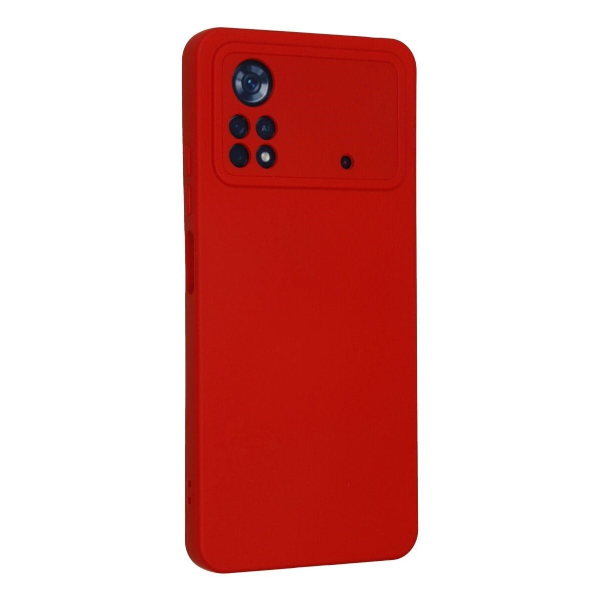Xiaomi Poco X4 Pro 5g Kılıf Nano İçi Kadife Silikon - Kırmızı