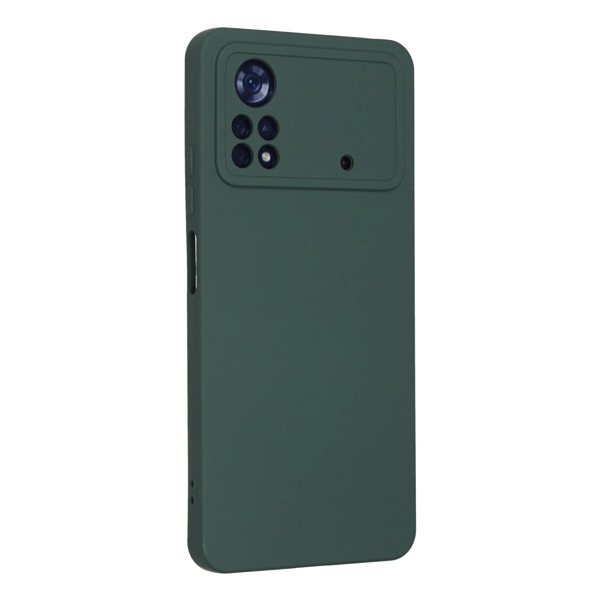 Xiaomi Poco X4 Pro 5g Kılıf Nano İçi Kadife Silikon - Koyu Yeşil