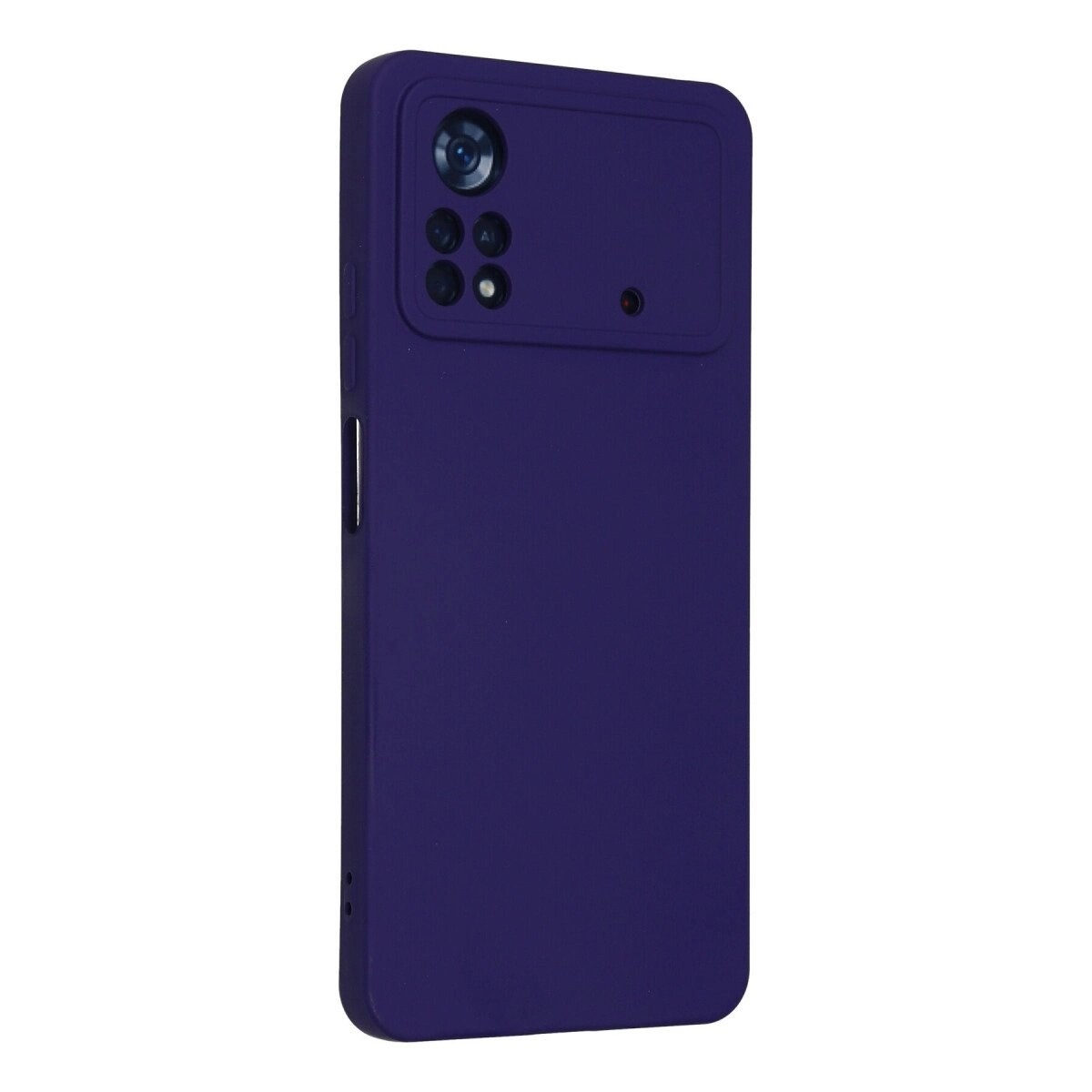 Xiaomi Poco X4 Pro 5g Kılıf Nano İçi Kadife Silikon - Mor