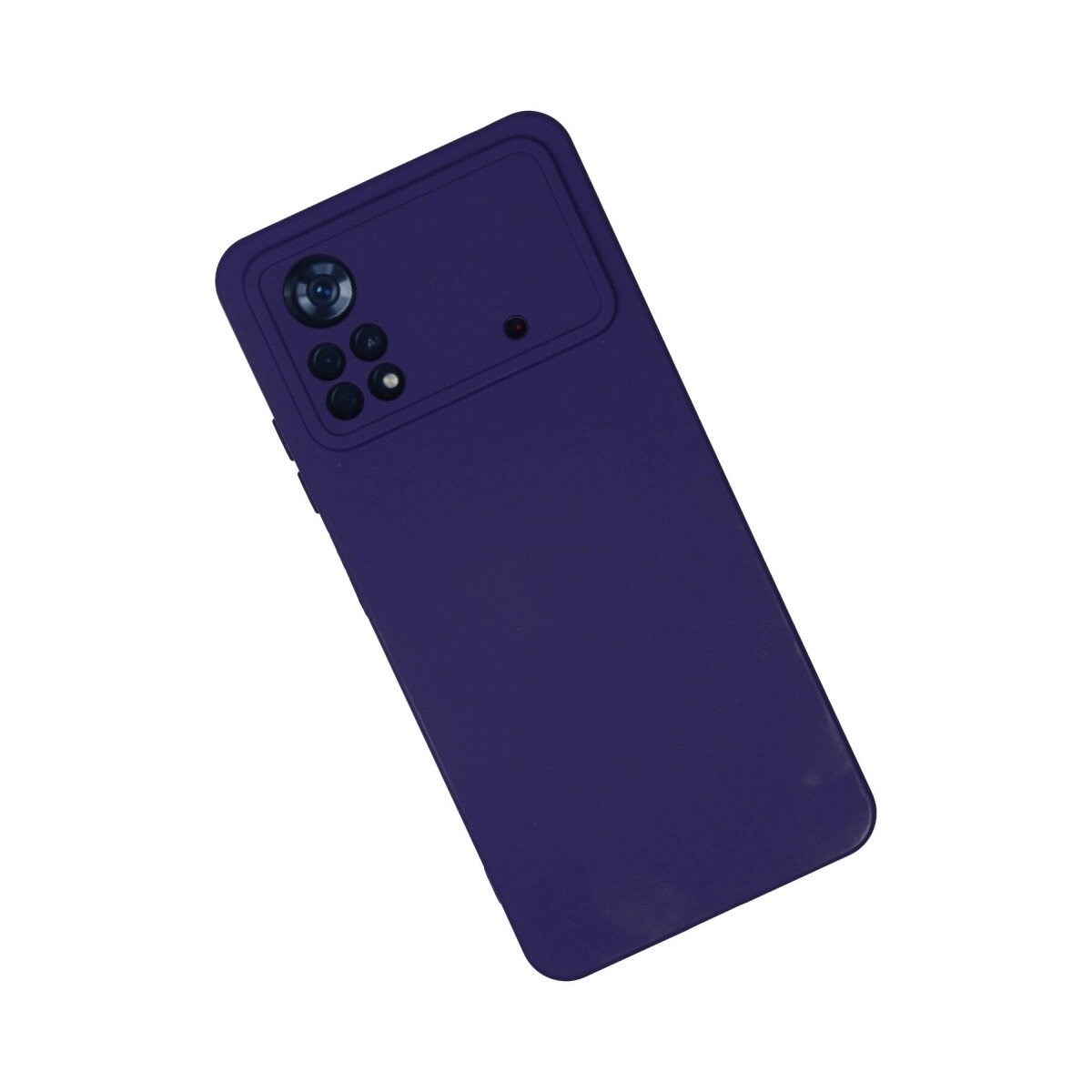 Xiaomi Poco X4 Pro 5g Kılıf Nano İçi Kadife Silikon - Mor