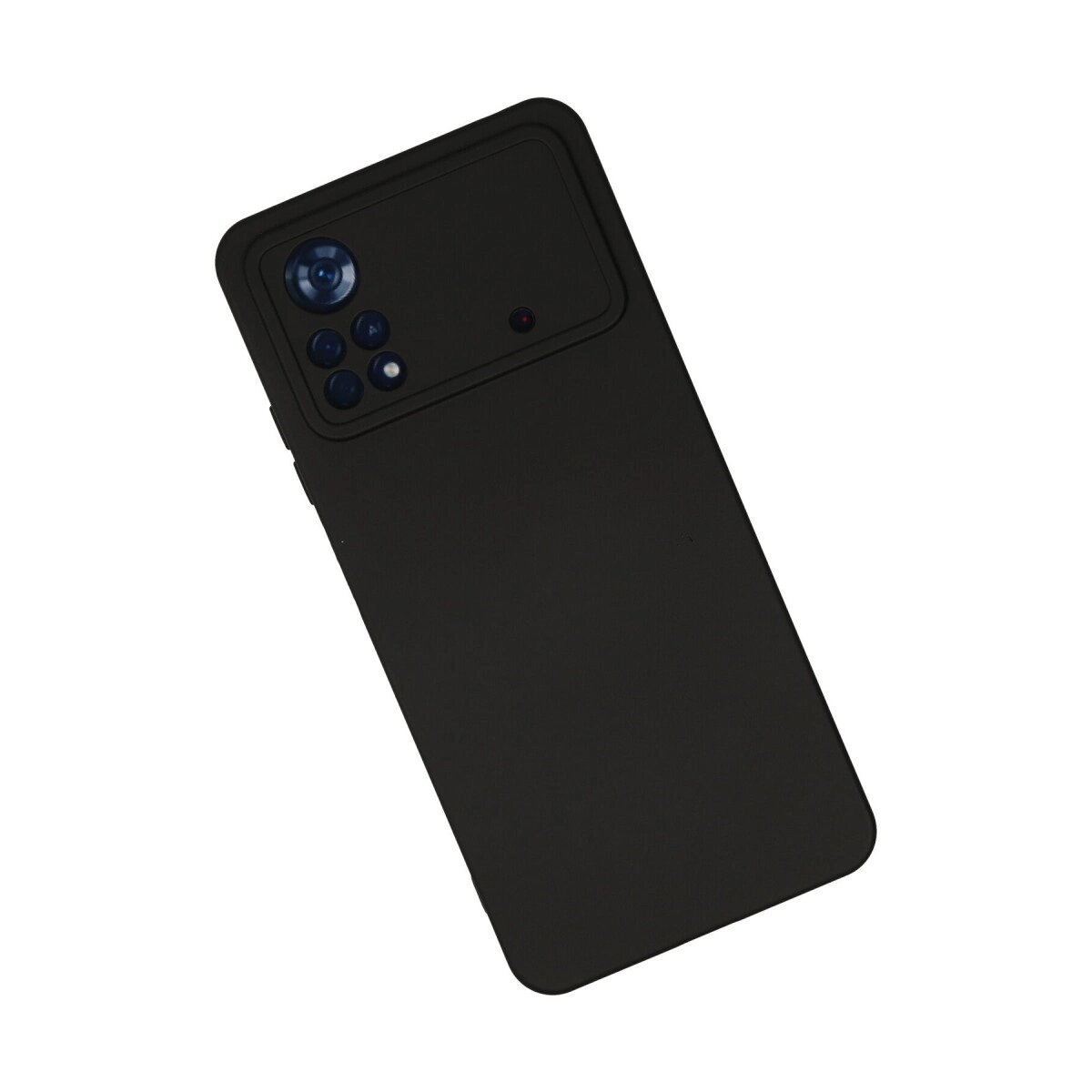 Xiaomi Poco X4 Pro 5g Kılıf Nano İçi Kadife Silikon - Siyah