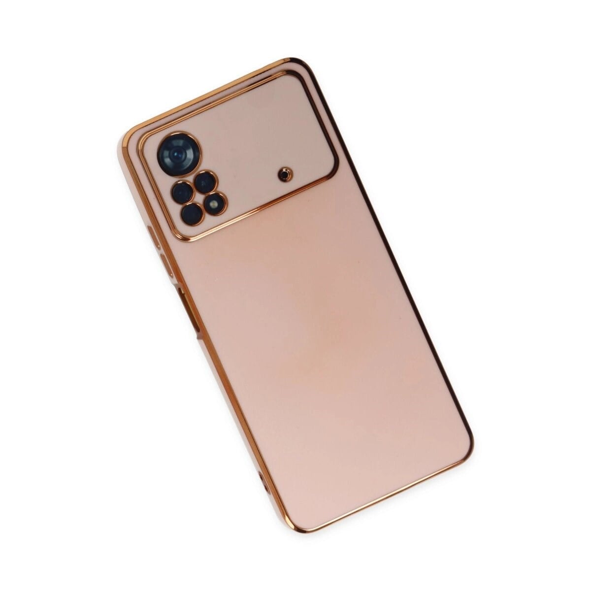 Xiaomi Poco X4 Pro 5g Kılıf Volet Silikon - Pembe