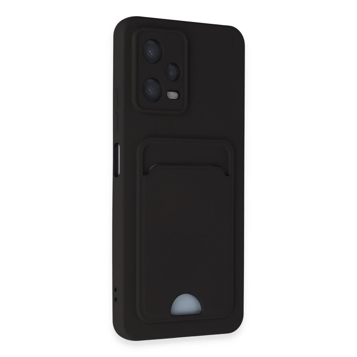 Xiaomi Poco X5 5g Kılıf Kelvin Kartvizitli Silikon - Siyah