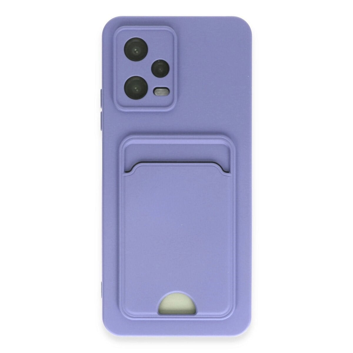 Xiaomi Poco X5 5g Kılıf Kelvin Kartvizitli Silikon - Lila