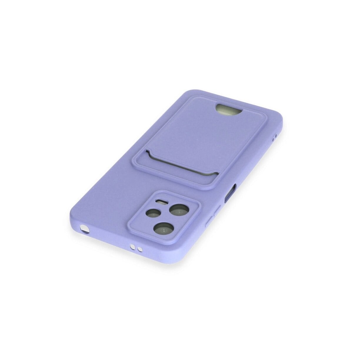 Xiaomi Poco X5 5g Kılıf Kelvin Kartvizitli Silikon - Lila