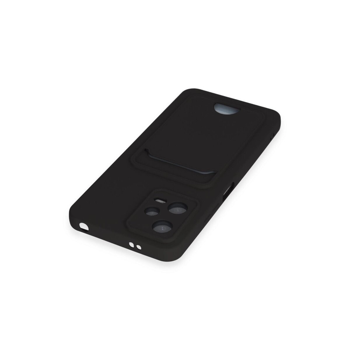 Xiaomi Poco X5 5g Kılıf Kelvin Kartvizitli Silikon - Siyah