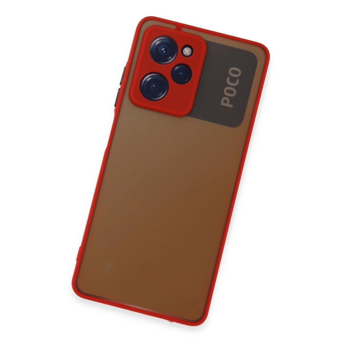 Xiaomi Poco X5 Pro 5g Kılıf Montreal Silikon Kapak - Kırmızı