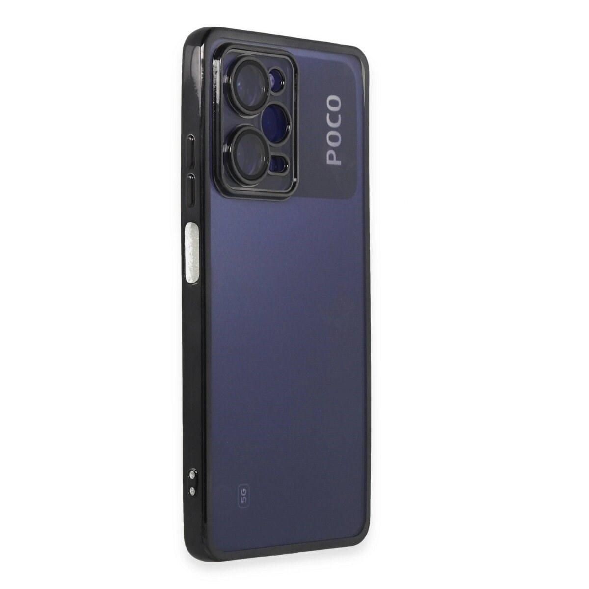 Xiaomi Poco X5 Pro 5g Kılıf Razer Lensli Silikon - Siyah