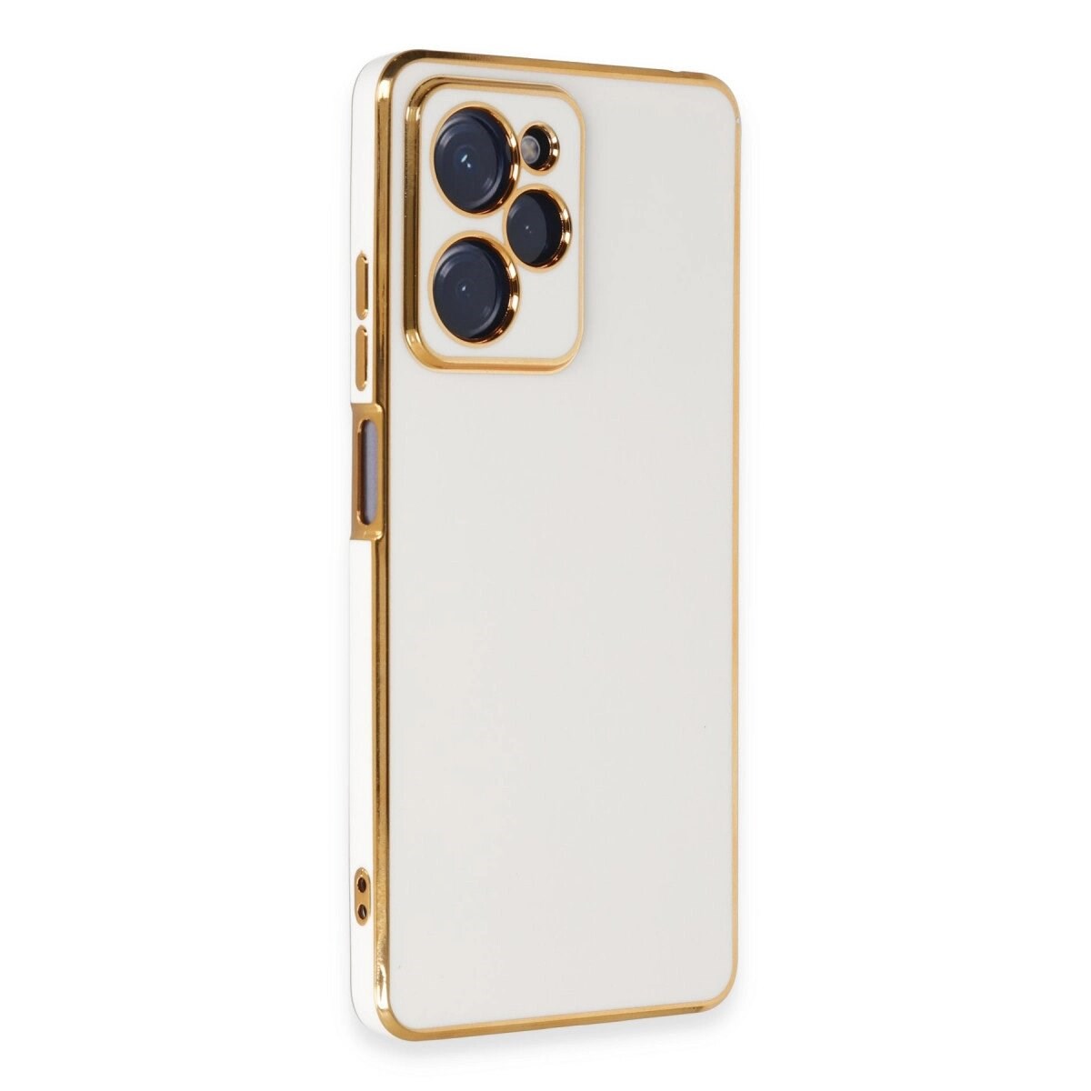 Xiaomi Poco X5 Pro 5g Kılıf Volet Silikon - Beyaz