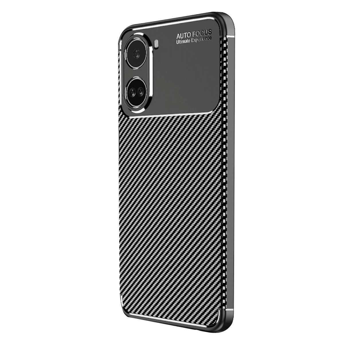 Xiaomi Poco X7 Pro Kılıf Auto Focus Karbon Kapak - Siyah