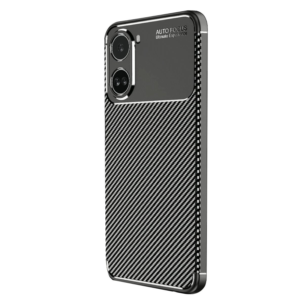 Xiaomi Poco X7 Pro Kılıf Auto Focus Karbon Kapak - Siyah