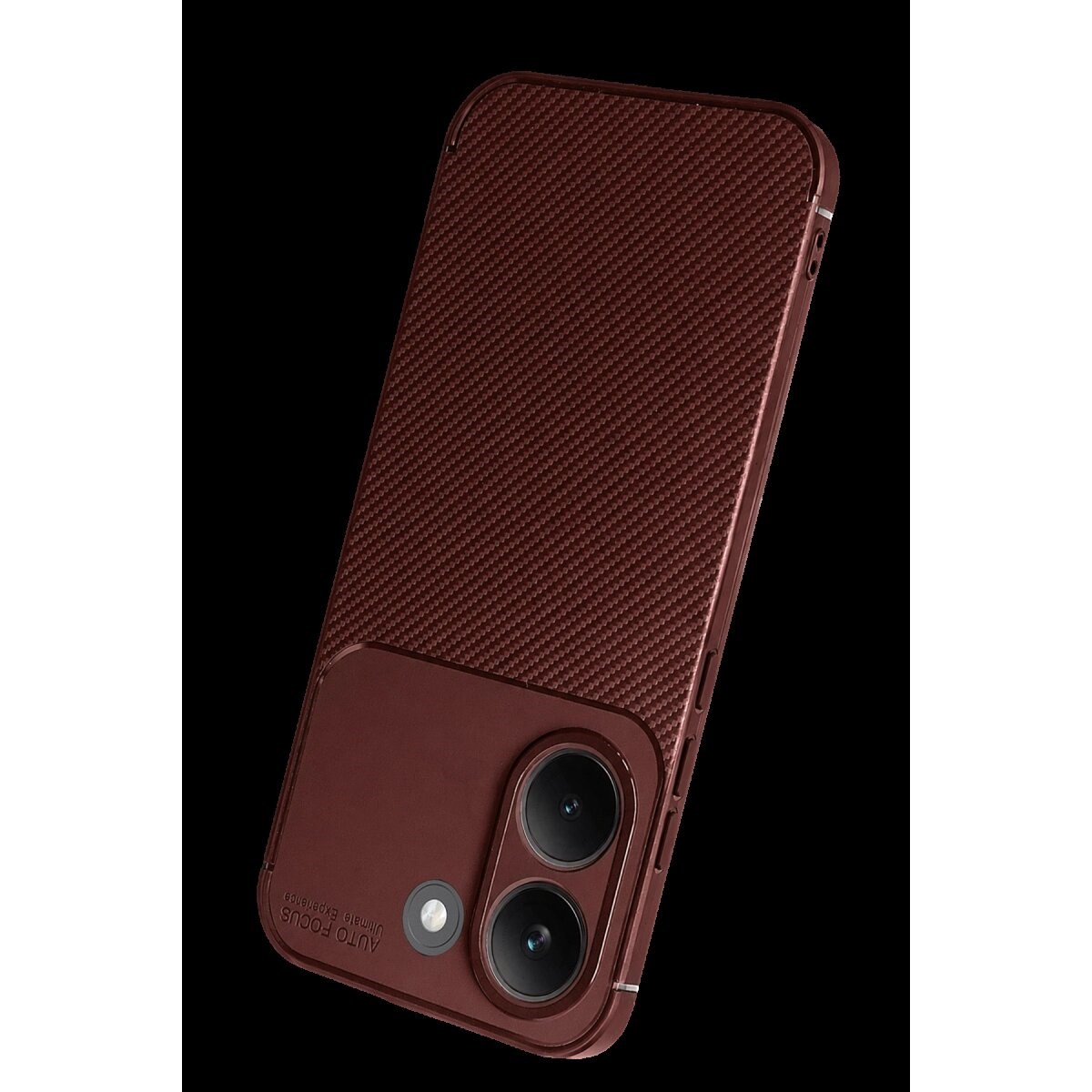 Xiaomi Poco X8 Pro Auto Focus Karbon Kapak - Bordo