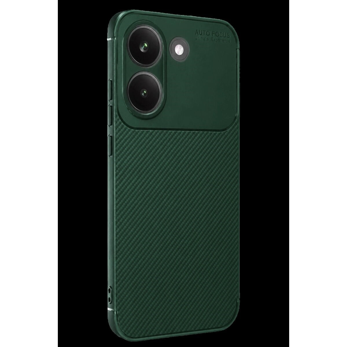 Xiaomi Poco X8 Pro Auto Focus Karbon Kapak - Koyu Yeşil
