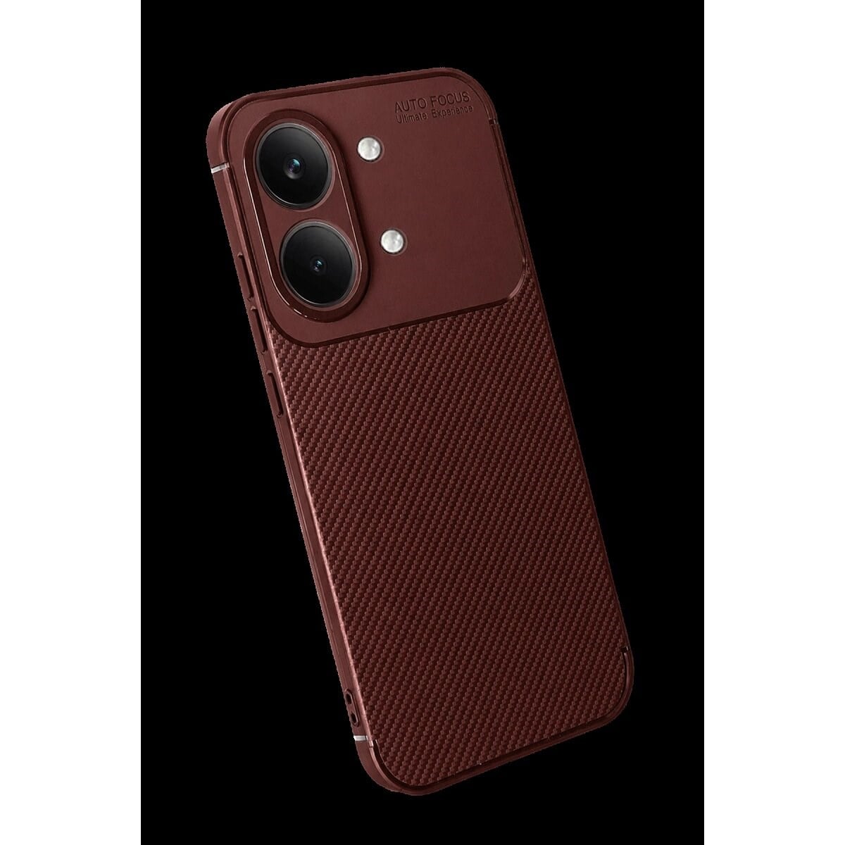 Xiaomi Poco X8 Pro Max Auto Focus Karbon Kapak - Bordo