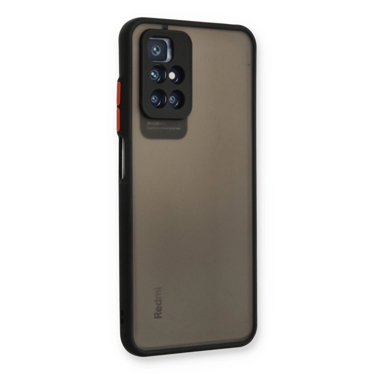 Xiaomi Redmi 10 2022 Kılıf Montreal Silikon Kapak - Siyah