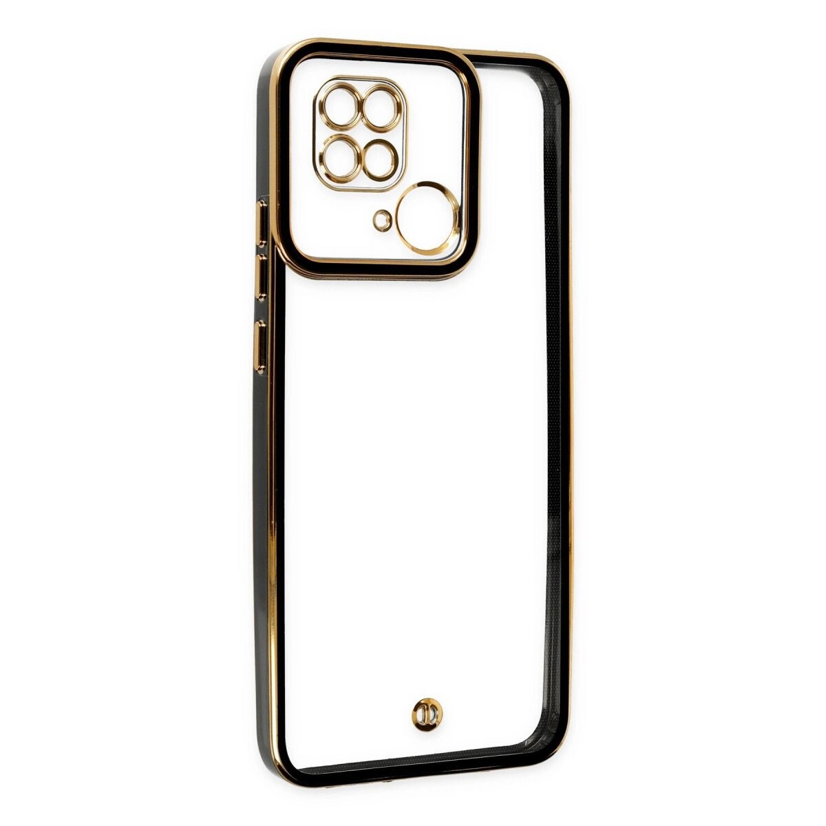 Xiaomi Redmi 10c Kılıf Liva Lens Silikon - Siyah