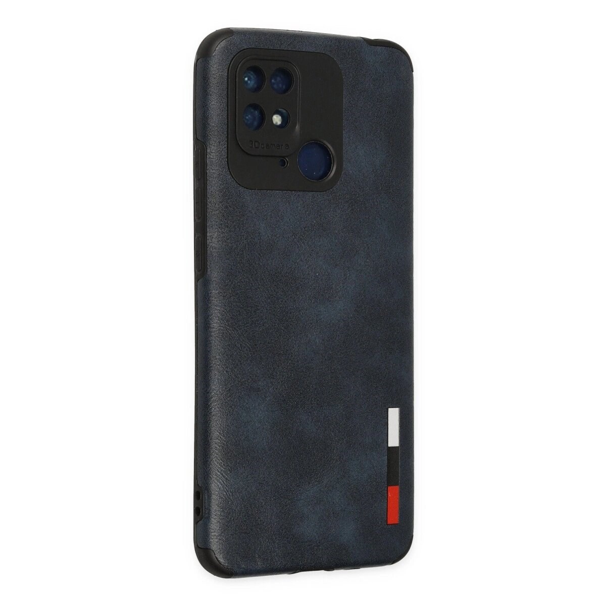 Xiaomi Redmi 10c Kılıf Loop Deri Silikon - Lacivert