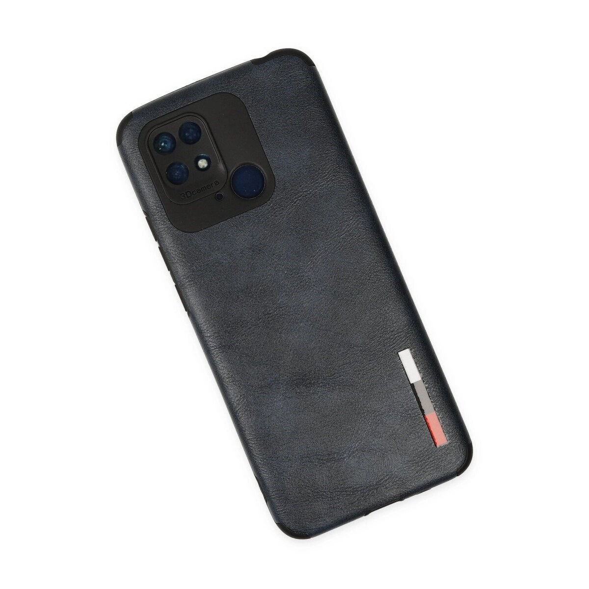 Xiaomi Redmi 10c Kılıf Loop Deri Silikon - Lacivert