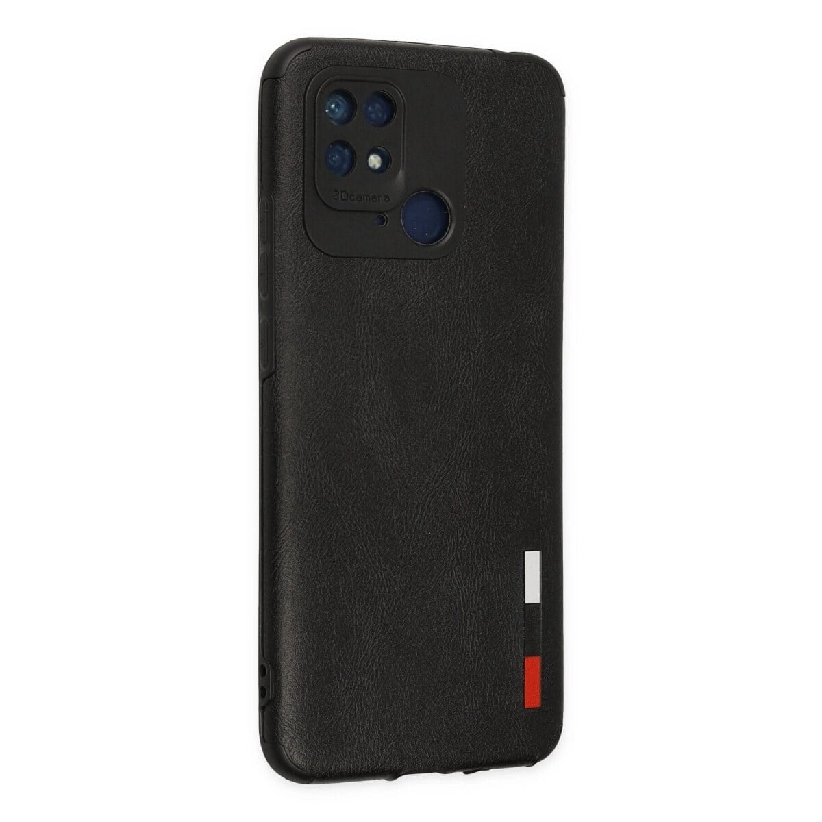 Xiaomi Redmi 10c Kılıf Loop Deri Silikon - Siyah