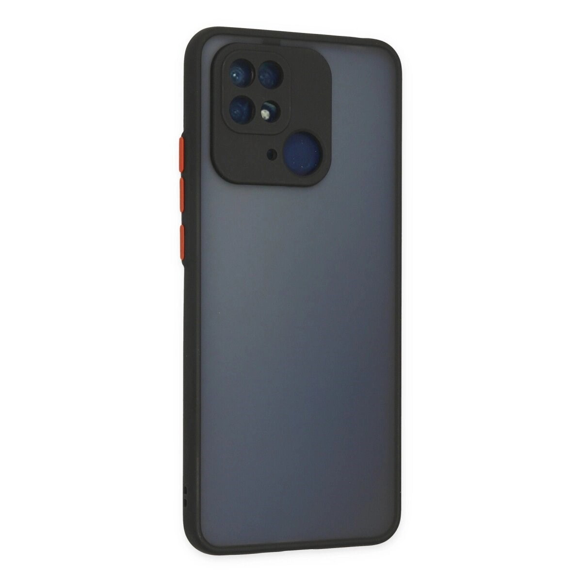 Xiaomi Redmi 10c Kılıf Montreal Silikon Kapak - Siyah