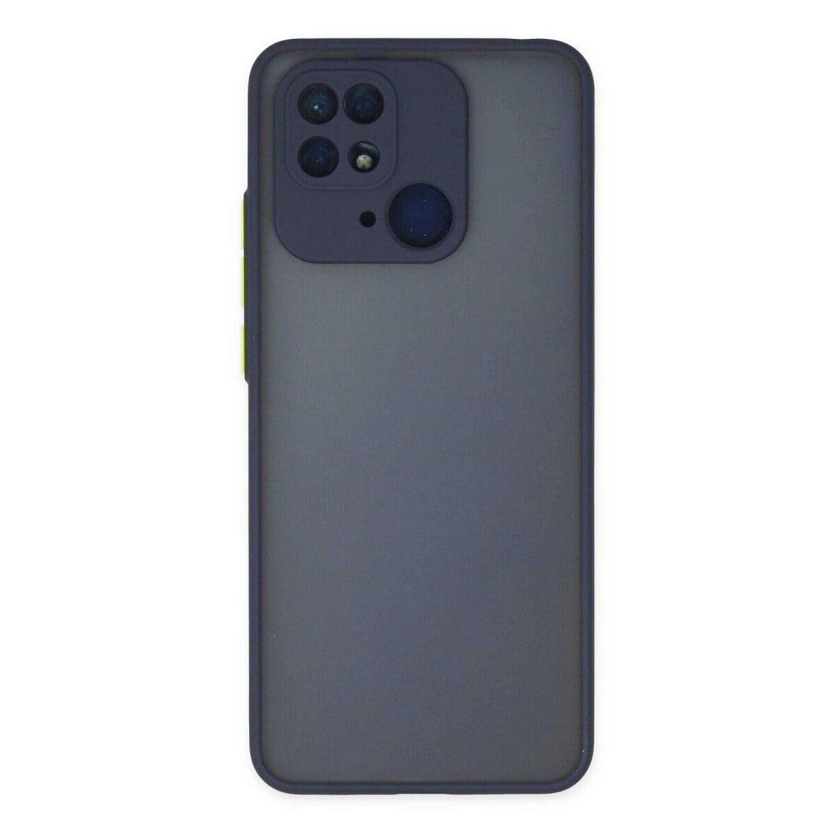 Xiaomi Redmi 10c Kılıf Montreal Silikon Kapak - Lacivert