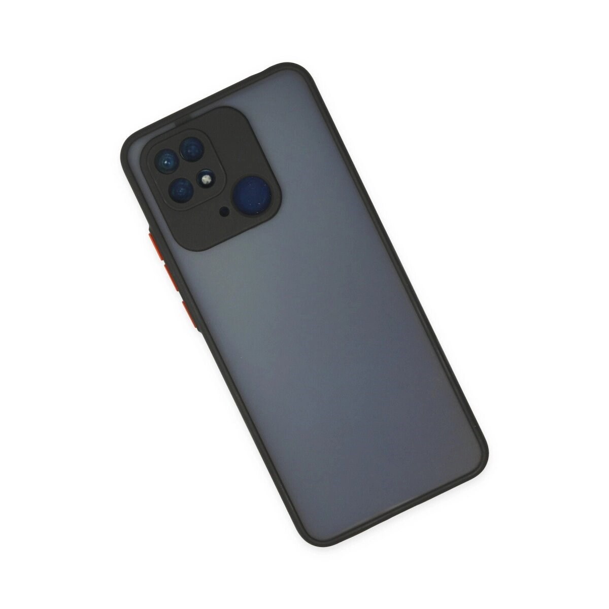 Xiaomi Redmi 10c Kılıf Montreal Silikon Kapak - Siyah