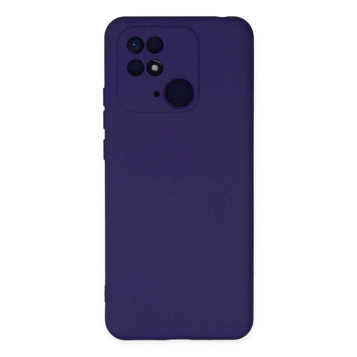 Xiaomi Redmi 10c Kılıf Nano İçi Kadife Silikon - Mor