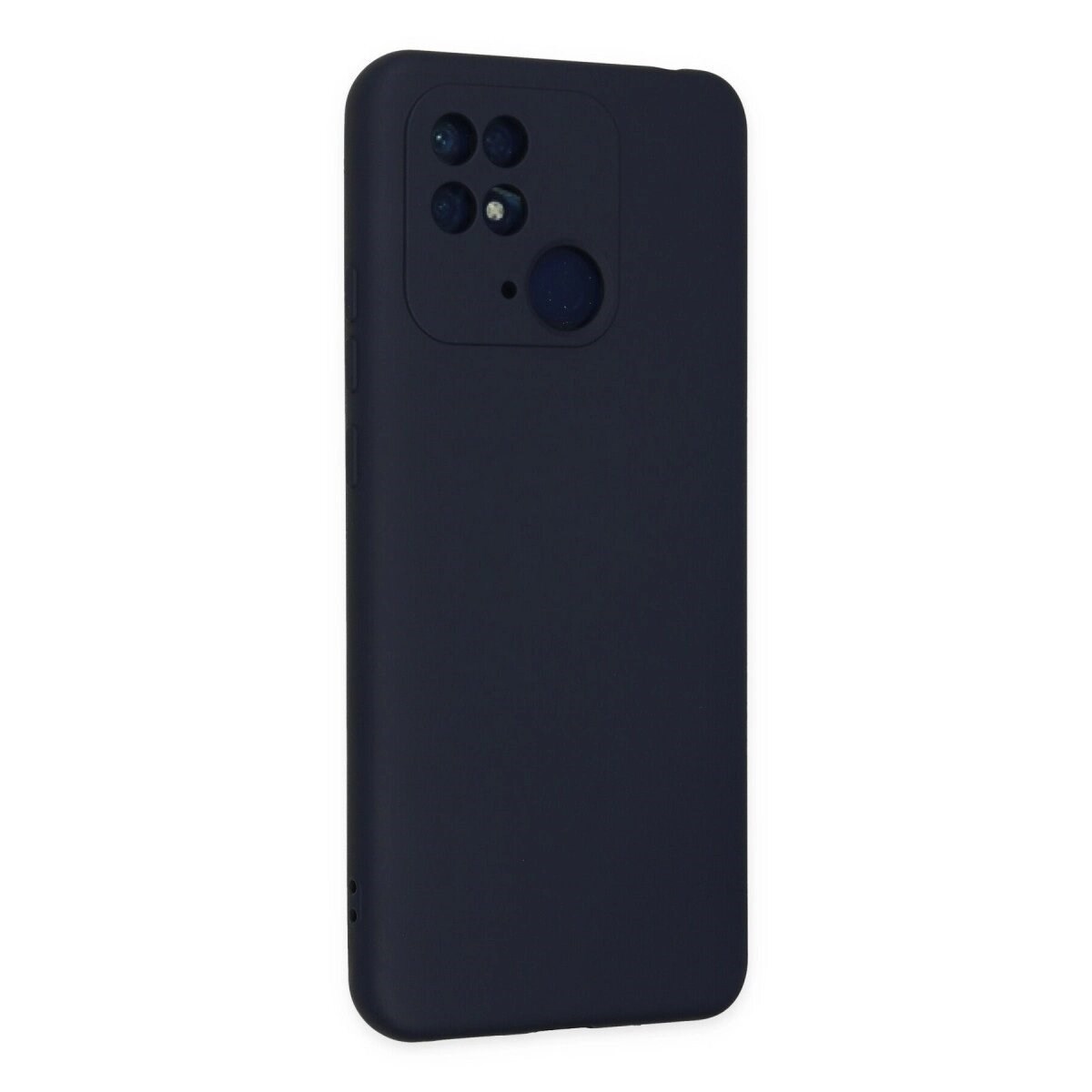 Xiaomi Redmi 10c Kılıf Nano İçi Kadife Silikon - Lacivert