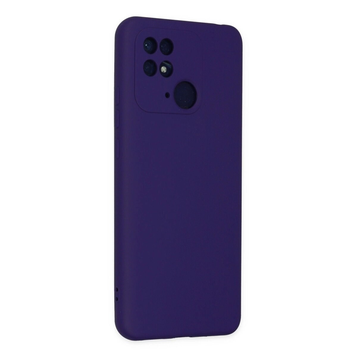 Xiaomi Redmi 10c Kılıf Nano İçi Kadife Silikon - Mor