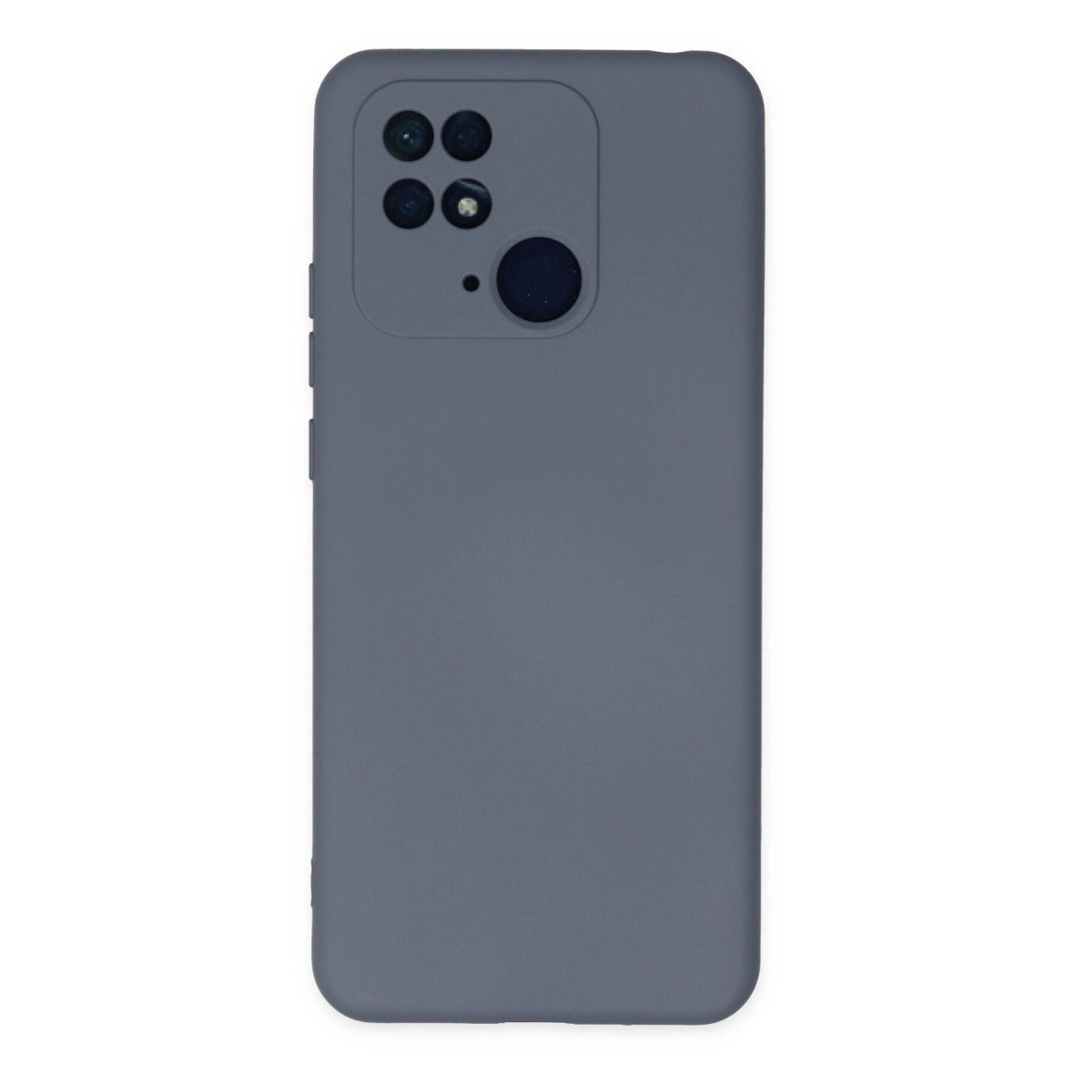 Xiaomi Redmi 10c Kılıf Nano İçi Kadife Silikon - Gri