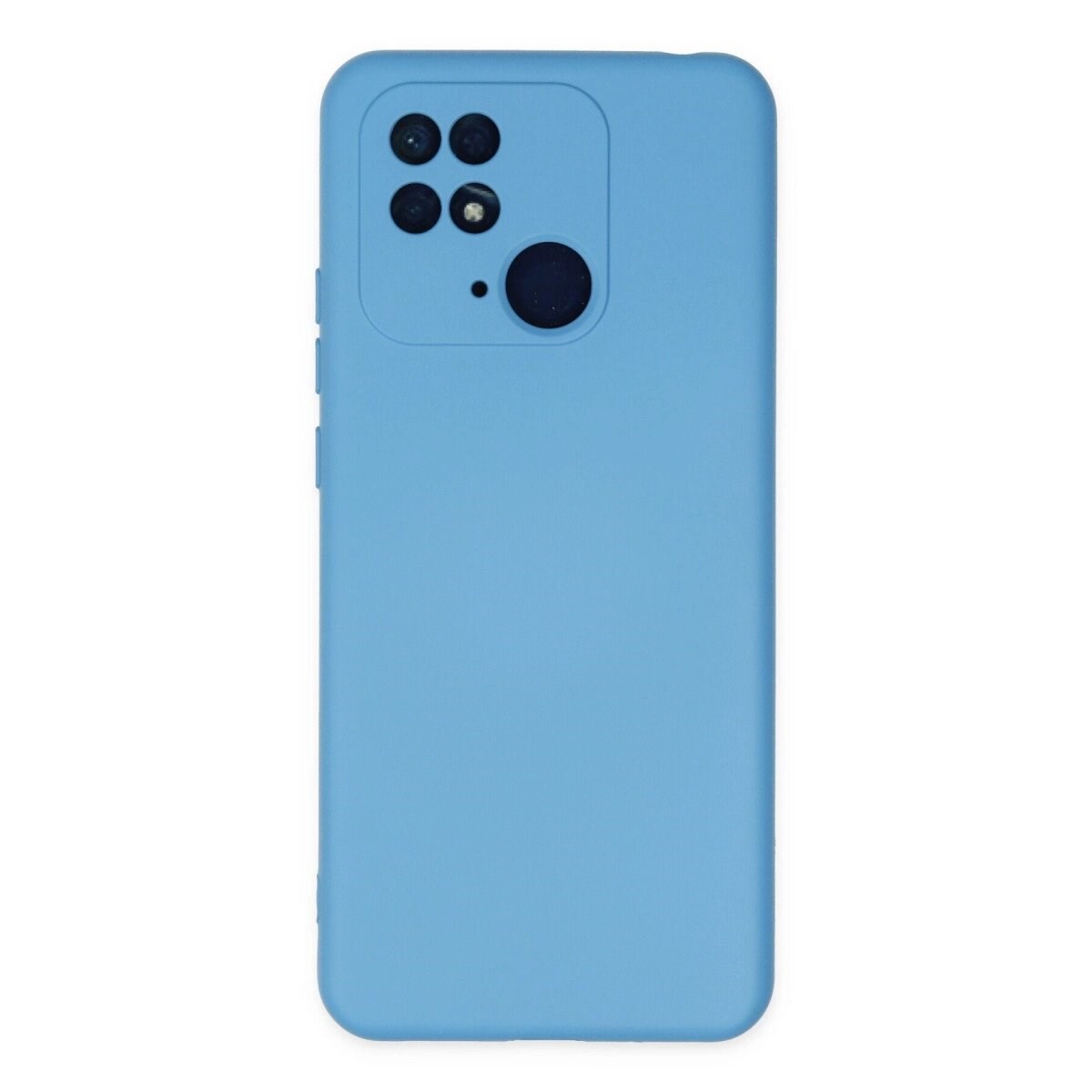 Xiaomi Redmi 10c Kılıf Nano İçi Kadife Silikon - Mavi